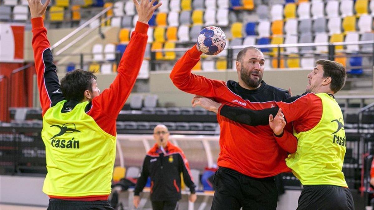 La selección se entrena de cara al Europeo