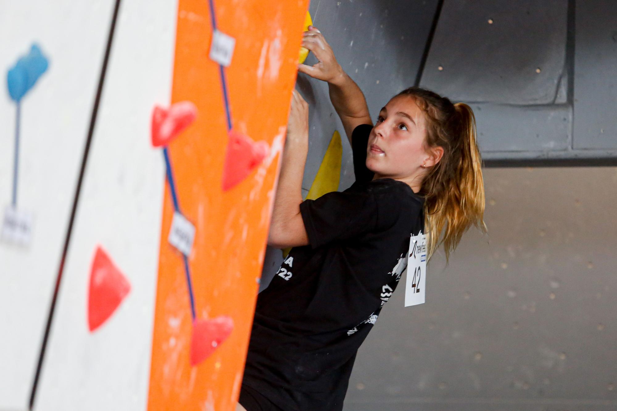 Las imágenes del Campeonato Balear de Escalada en Ibiza