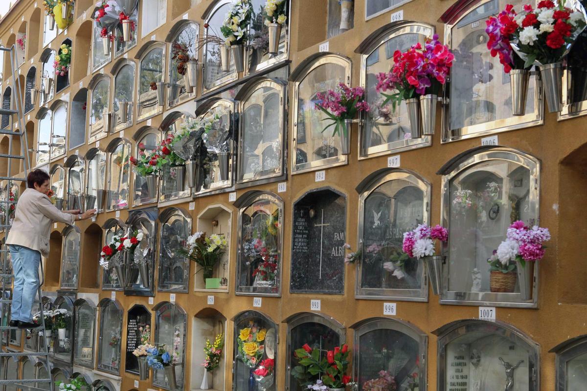 El cementerio de Les Corts de Barcelona en una foto de archivo.