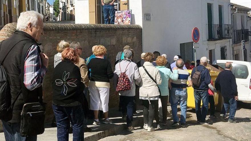 Turistas en Antequera, esta pasada Semana Santa.