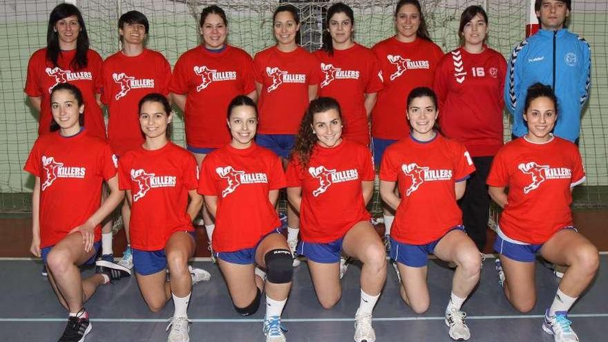 Las grovenses se medirán hoy a las anfitrionas del Usurbil. // Muñiz