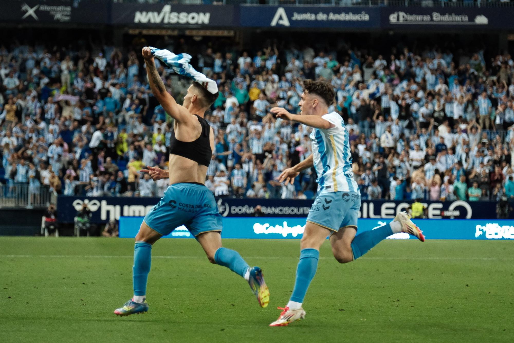 Málaga CF - Sporting. Jornada 40, Liga Hypermotion