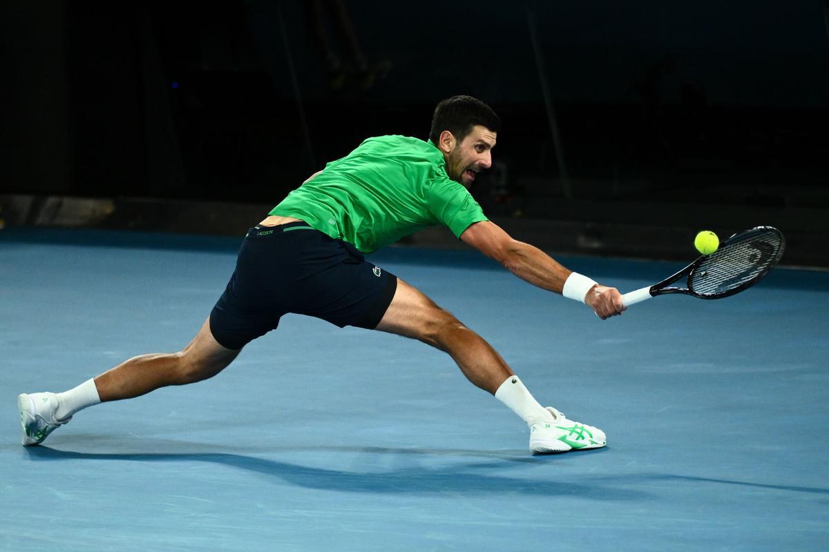 Final del Open de Australia: Carlos Alcaraz - Novak - Djokovic, en imágenes.