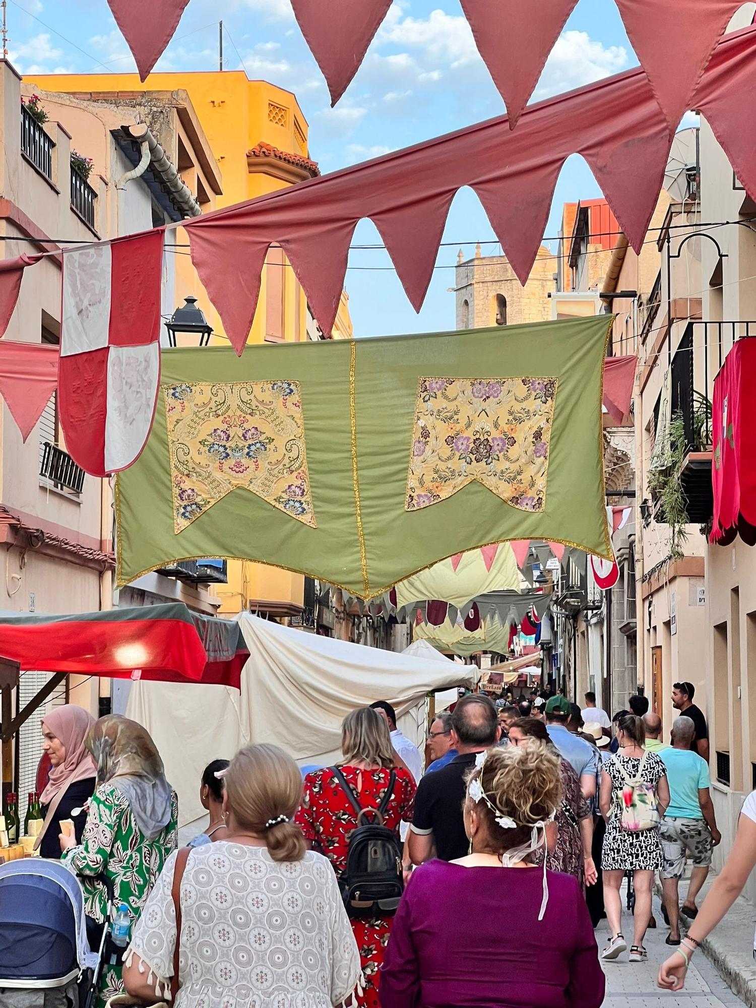 Épicas fotos de combate en el último día de Sant Mateu Medieval