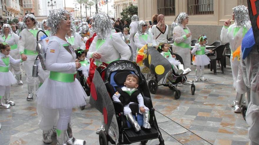 Pasacalles escolar de Carnaval de Cartagena