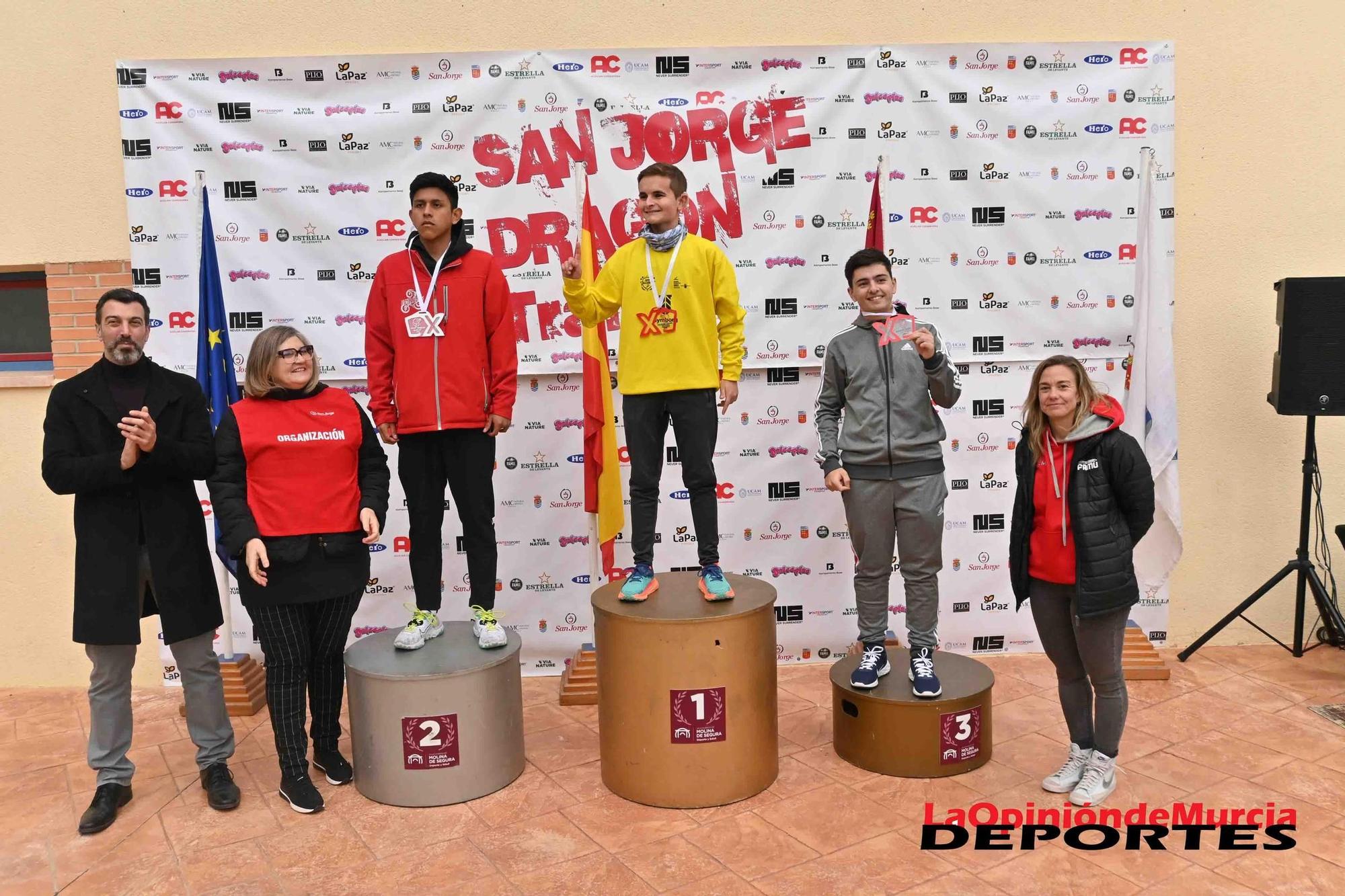 FOTOS: los podios de la San Jorge Dragon Trail