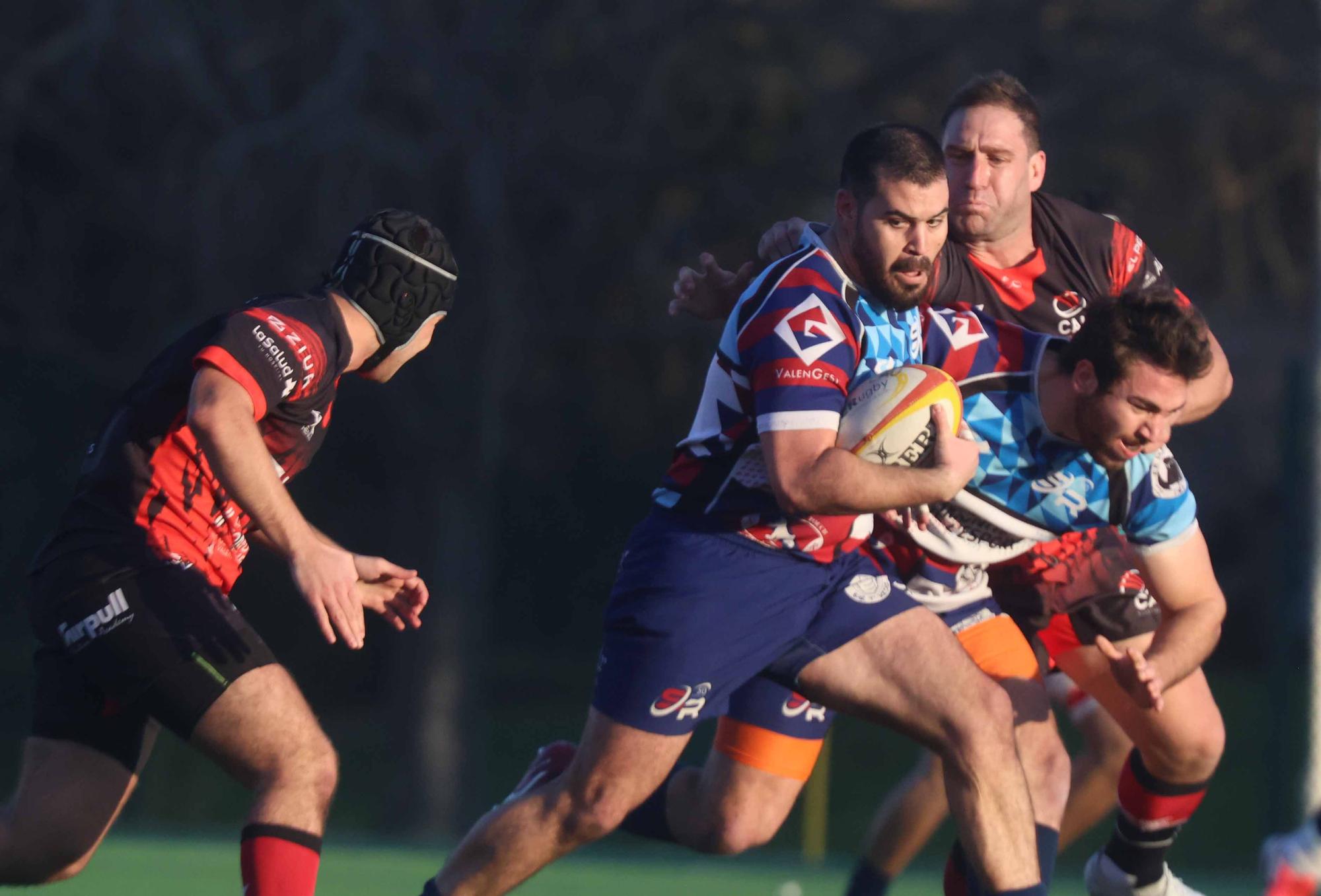 RC Valencia, CAU y San Roque, jornada 10 División Honor B de rugby