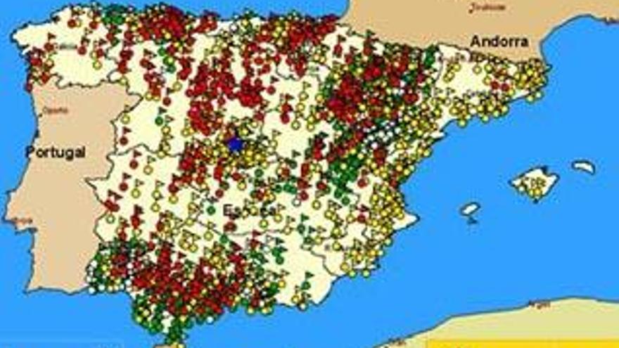 El Gobierno publica un primer mapa de fosas