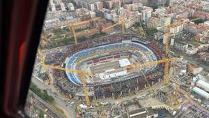 BCN autoritza 11 dies d’obres al Camp Nou durant les 24 hores