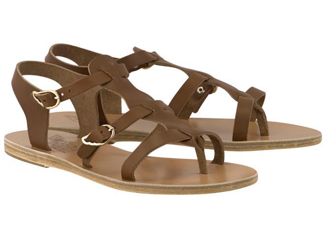 Sandalias de cuero 'Grace Kelly' de la marca Ancient Greek Sandals