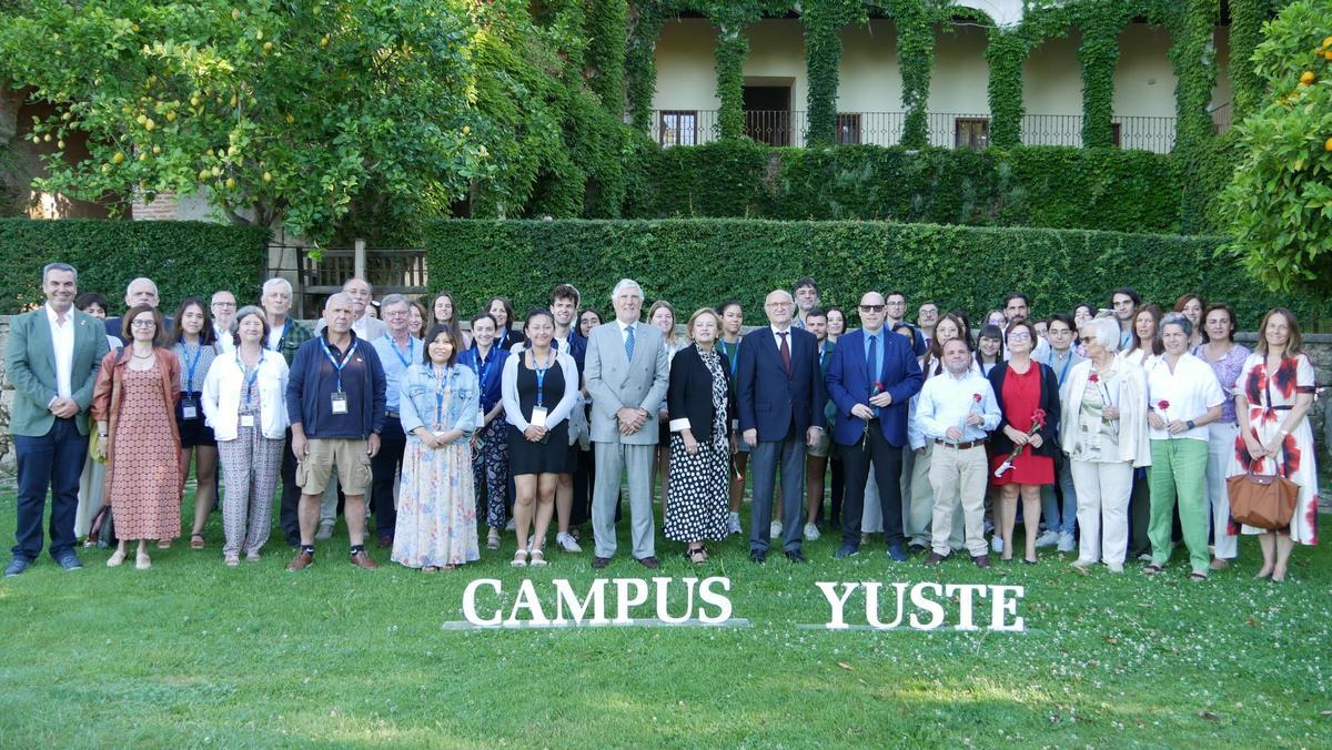 Participantes en un curso de Campus Yuste.