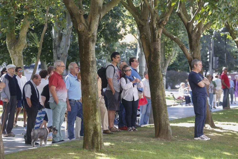 Choque en el cruce del Carbayedo, en Avilés