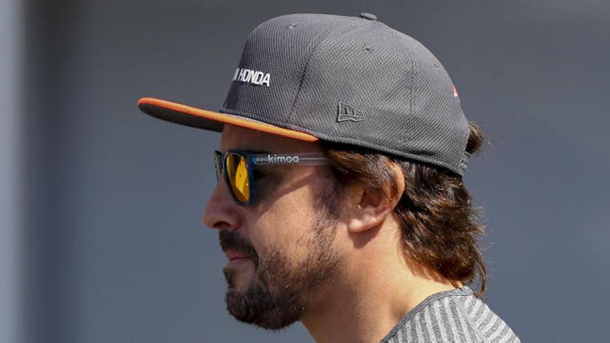 Fernando Alonso, castigado en Japón.