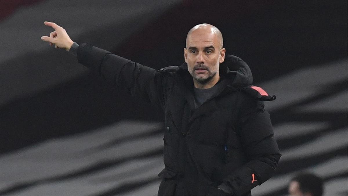 Guardiola confirma que hay 5 jugadores aislados por Covid