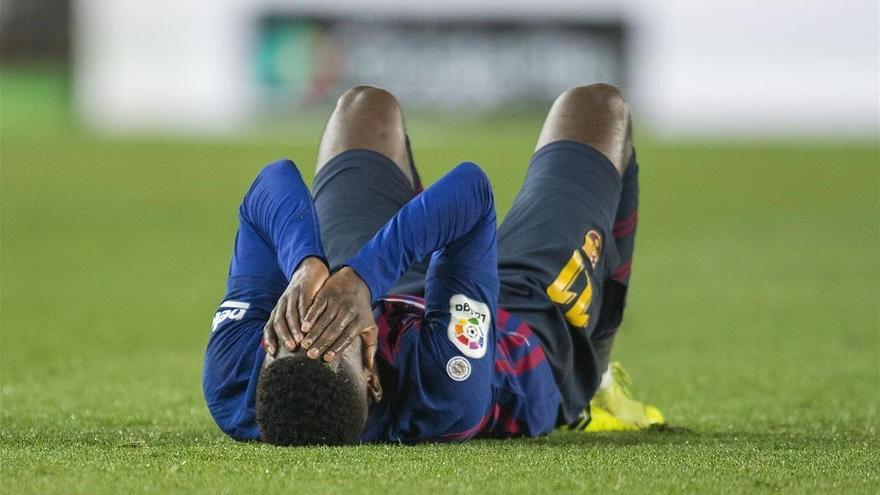 Dembélé estará 15 días de baja