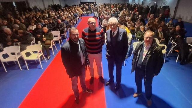 Luis del Olmo, ayer en el pregón