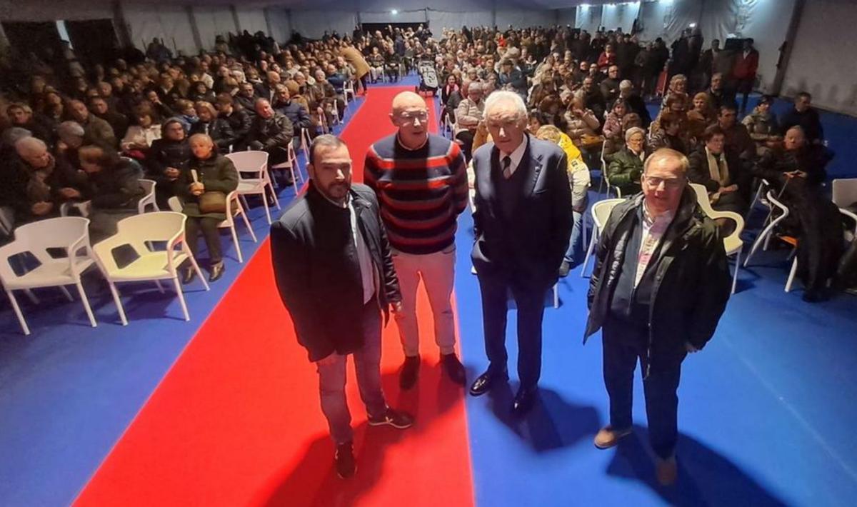 Luis del Olmo, ayer en el pregón