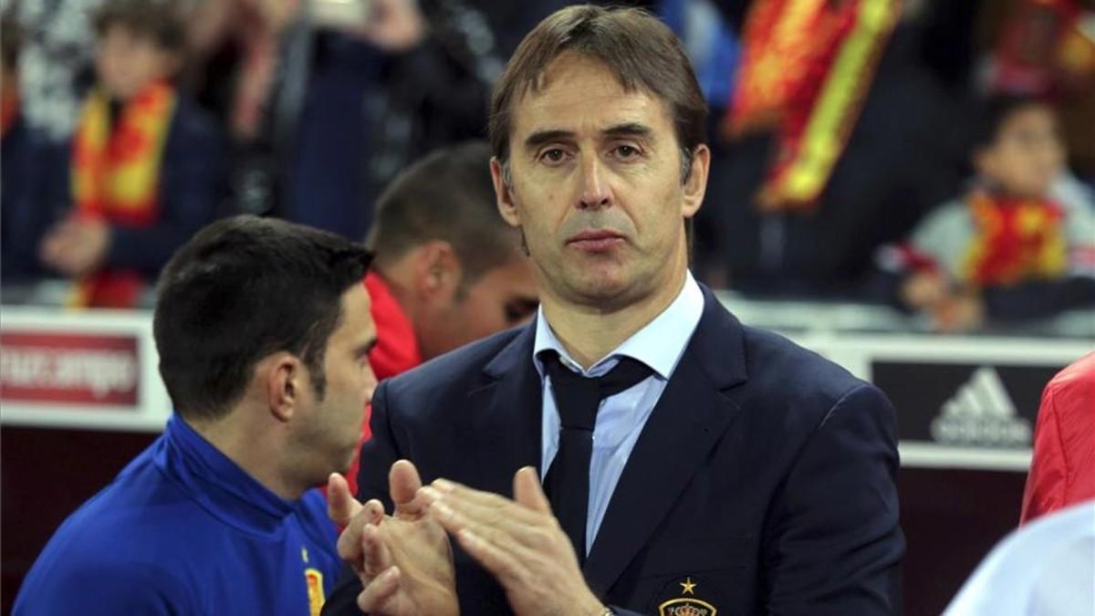 Lopetegui repasó la actualidad de la selección española