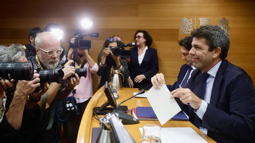 Mazón admite que la Generalitat no alertó sobre su única presa el día de la dana, que se desbordó y causó al menos dos muertos