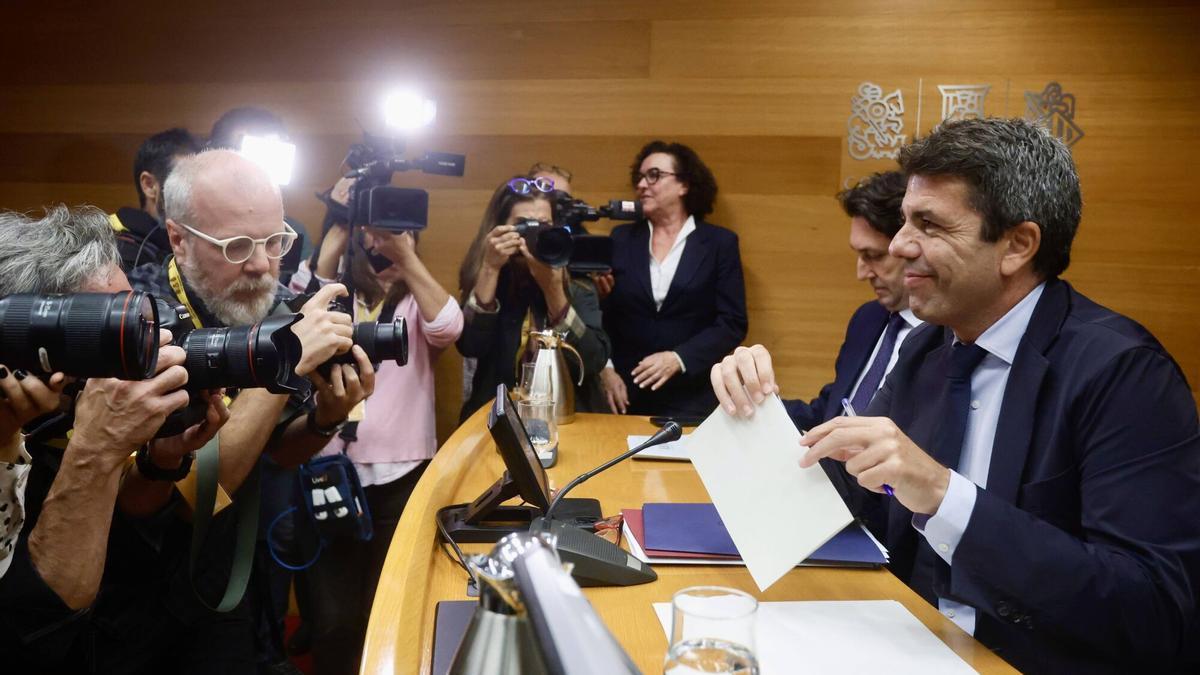 DANA VALENCIA | Mazón admite que la Generalitat no alertó sobre su única presa el día de la dana, que se desbordó y causó al menos dos muertos