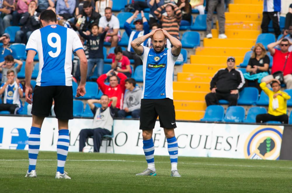 El Hércules trunca su escalada ante el Cornellà