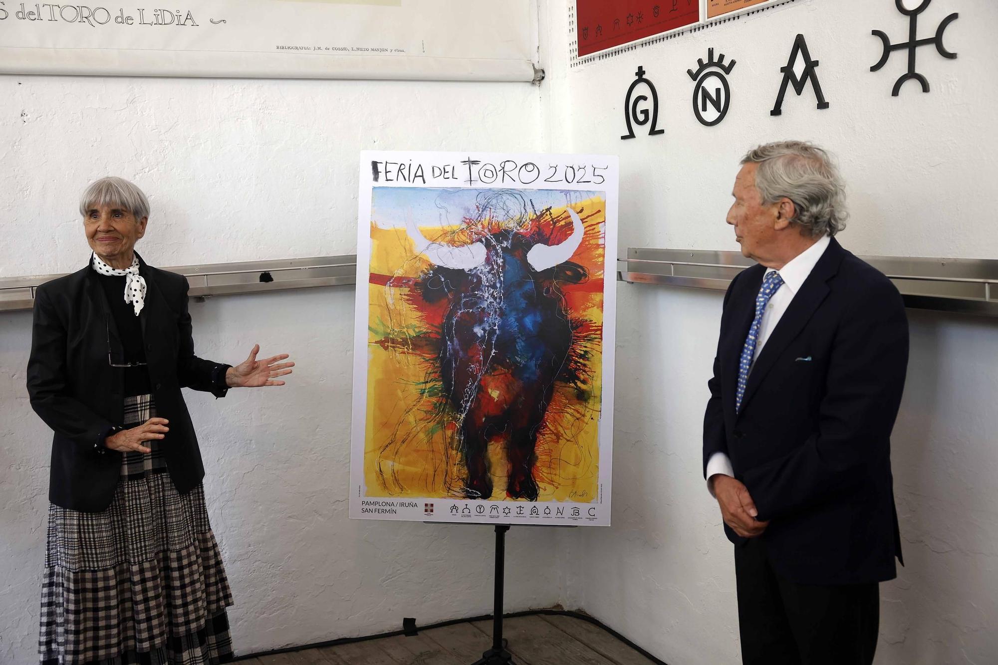 Un cartel del mallorquín Miquel Barceló anunciará la Feria del Toro de San Fermín 2025