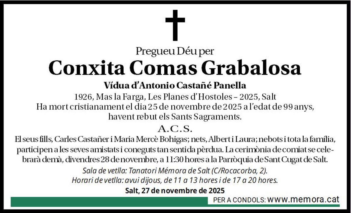Conxita Comas Grabalosa