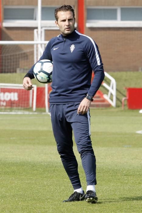 Entrenamiento del Sporting