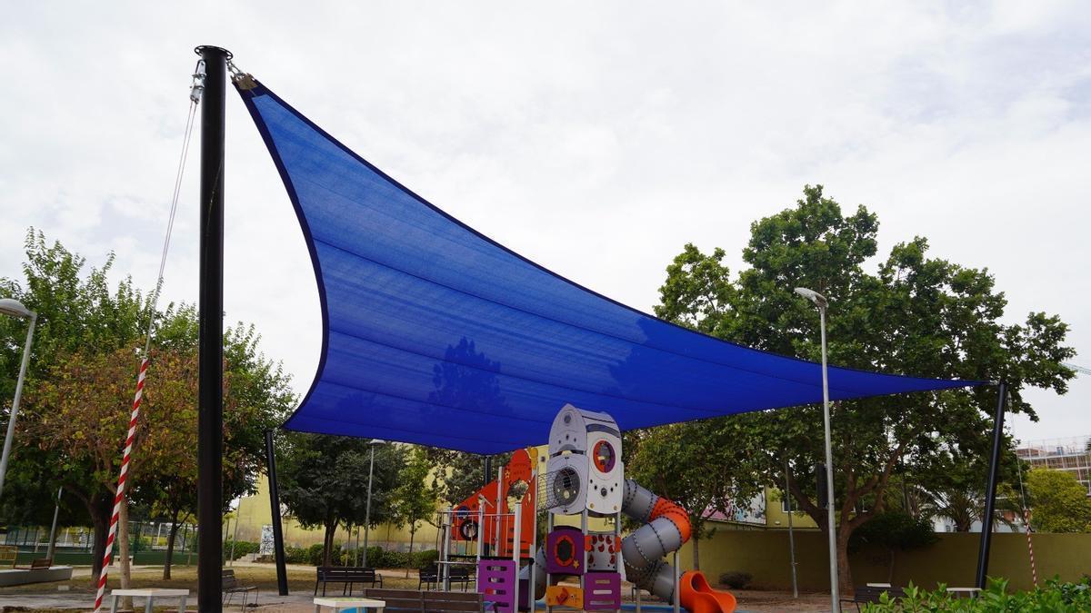 Renovación del parque infantil Cristo de la Fe en Paterna.