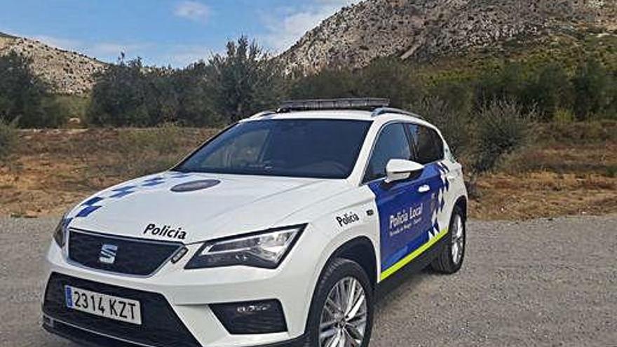 El nou vehicle de la Policia Local de Torroella de Montgrí.