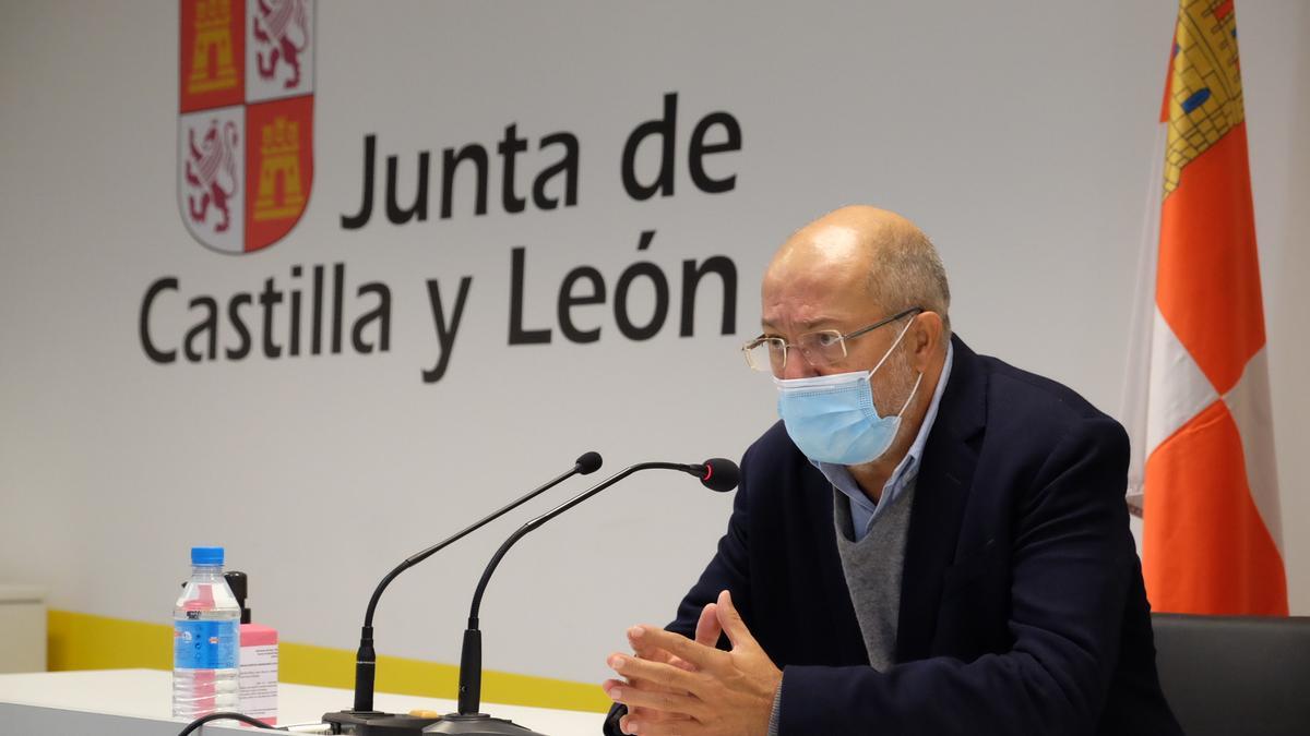 El vicepresidente Igea, durante una comparecencia.