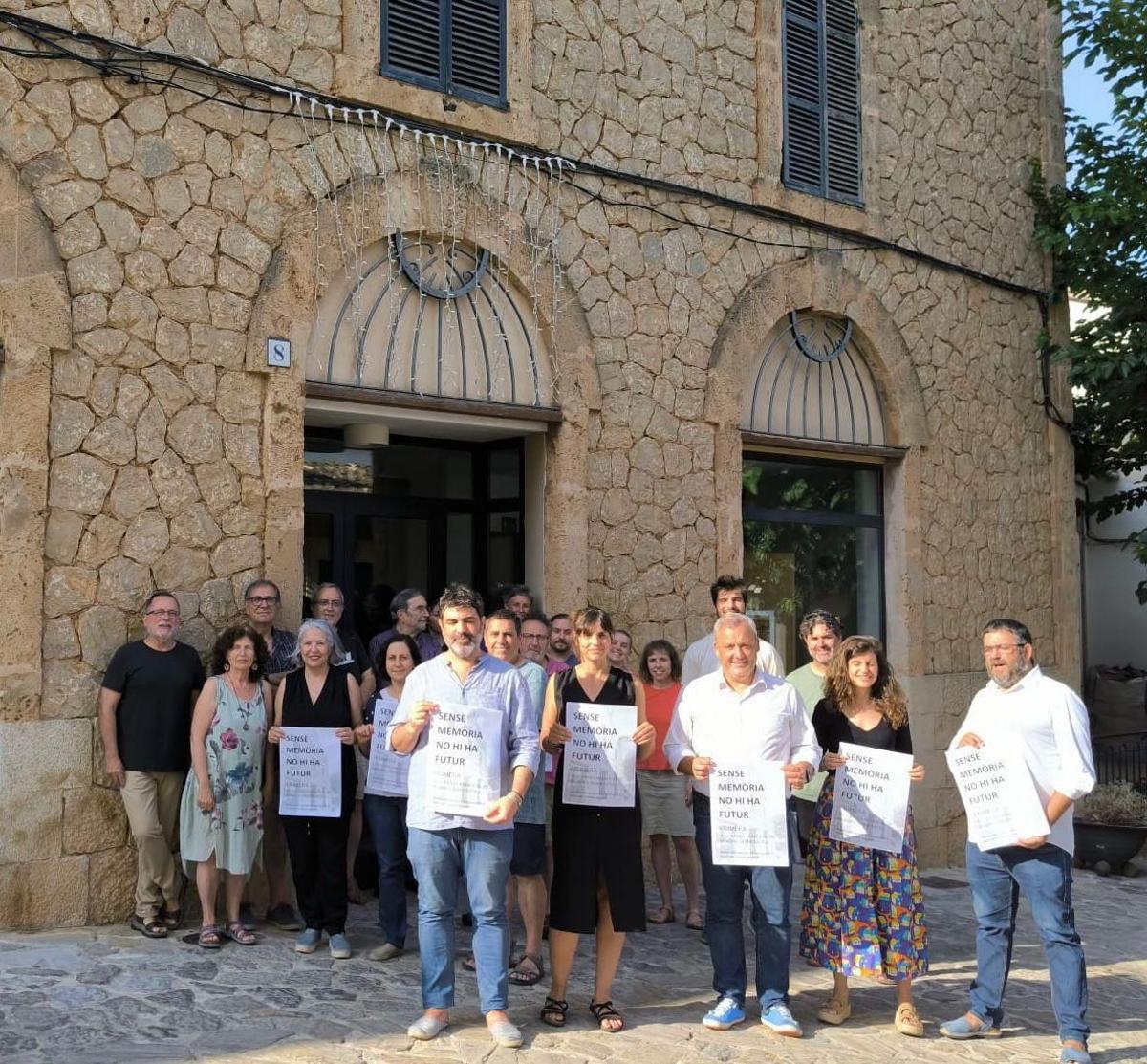 'Sense Memòria, no hi ha futur", clama el Ayuntamiento de Esporles.