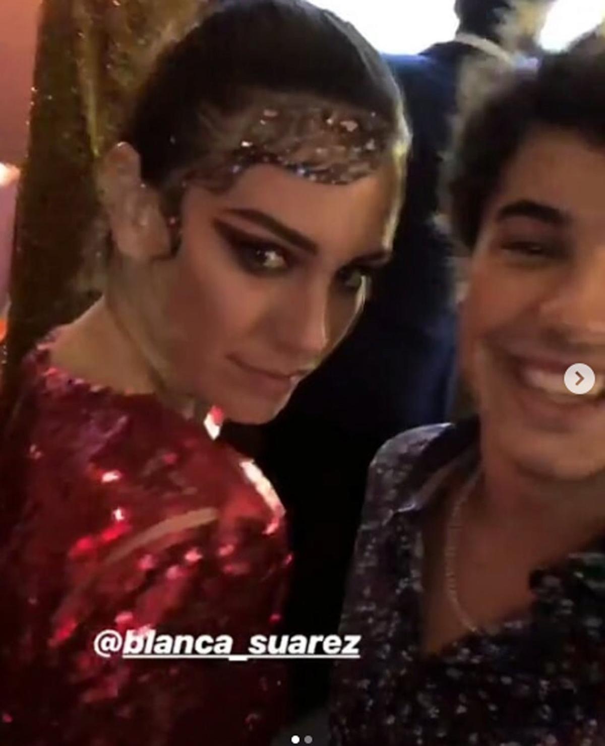 Blanca Suárez y su cuñado Oscar Casas