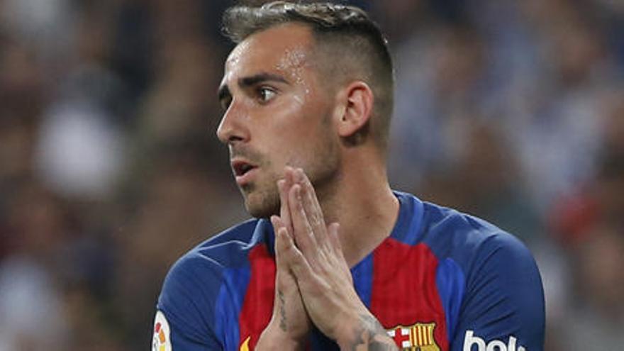 Alcácer manda un mensaje a la afición culé