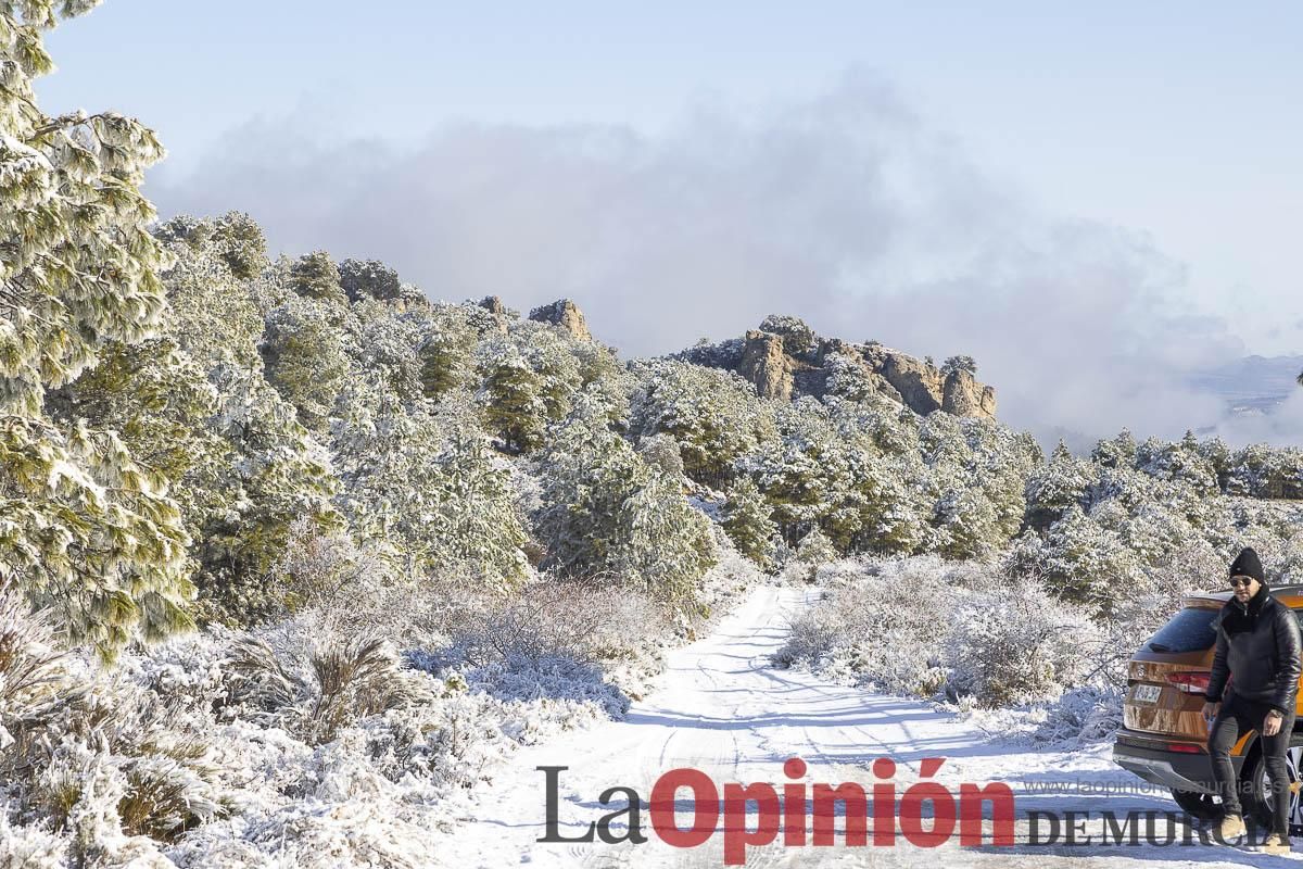 Descubre dónde queda acumulación de nieve en la Región de Murcia