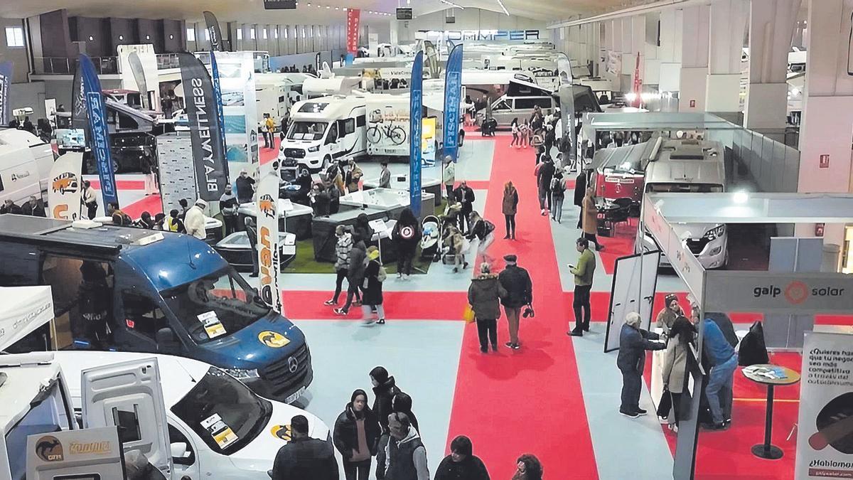 Aspecto de la pasa edición del Salón del Caravaning