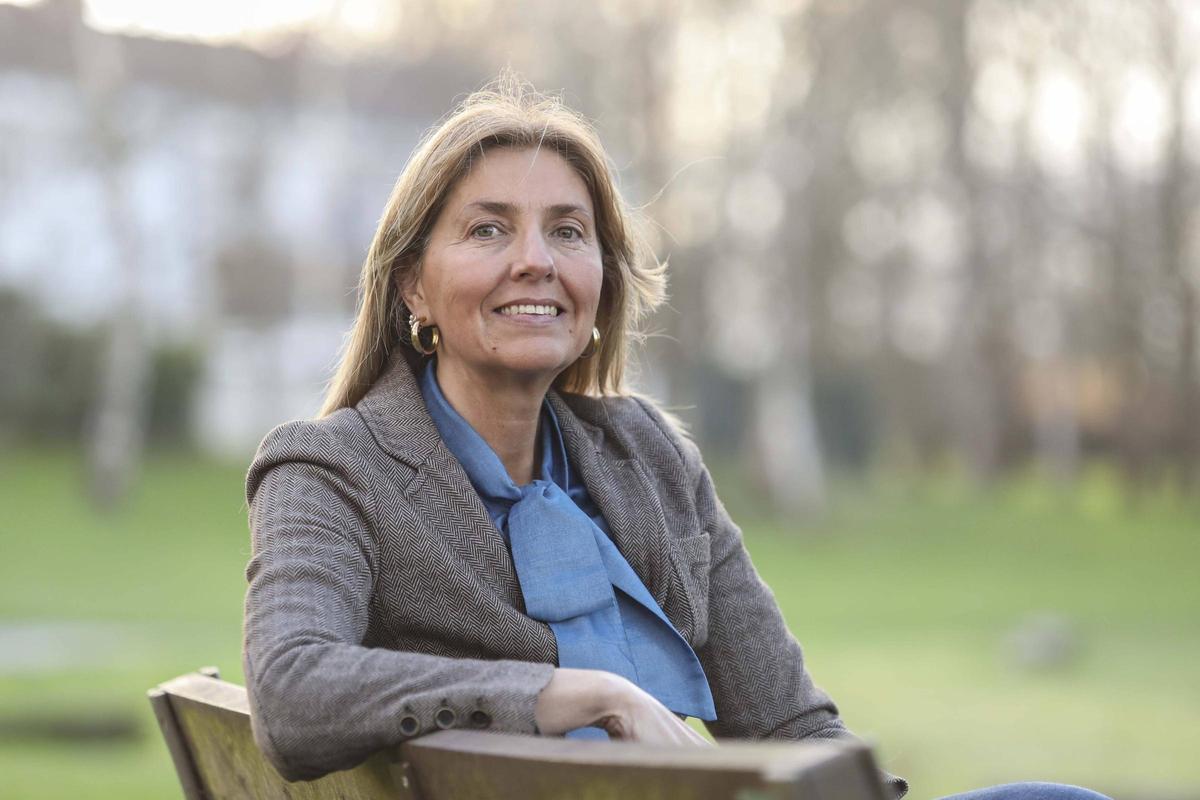 Alejandra Cuadriello, representante de la Plataforma vecinal de La Fresneda y concejala en el Ayuntamiento de Siero