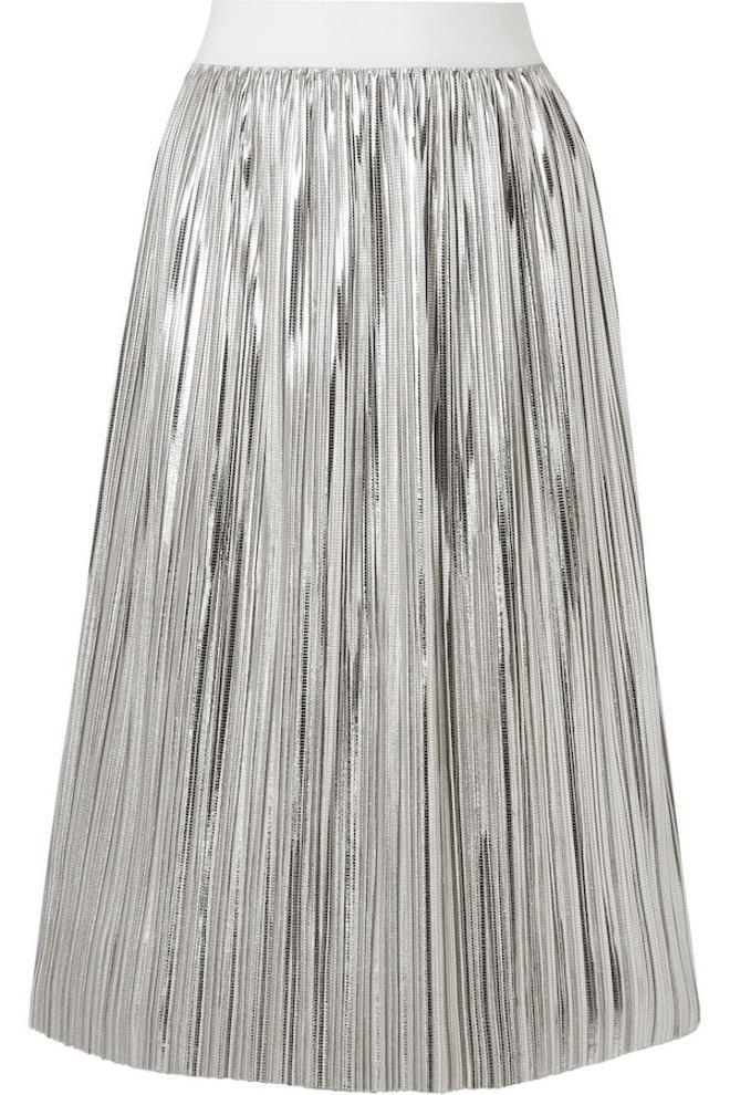 La falda metalizada de Alice + Olivia
