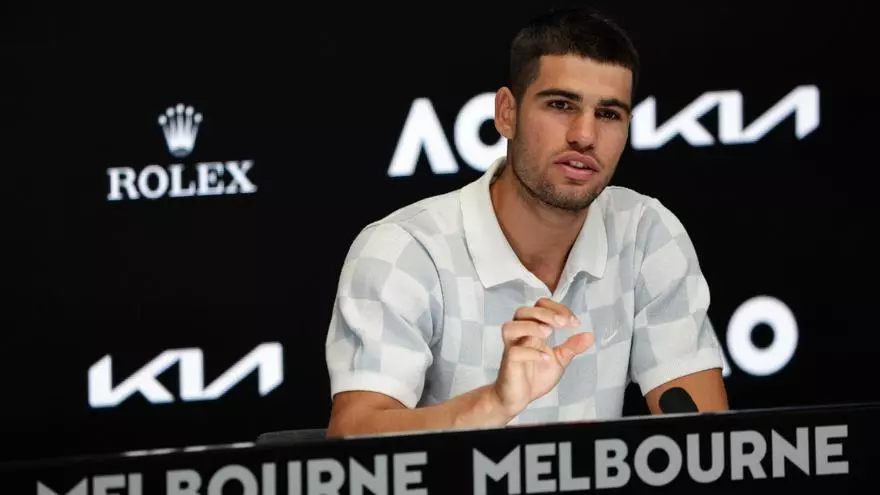La rivalidad de Alcaraz con Sinner, una “gran motivación” para el tenista español en el Open de Australia