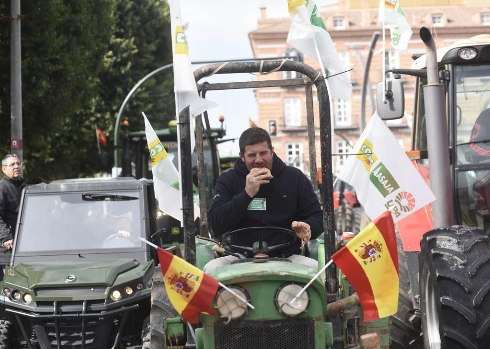 Así ha sido la manifestación de los agricultores en Murcia (II)