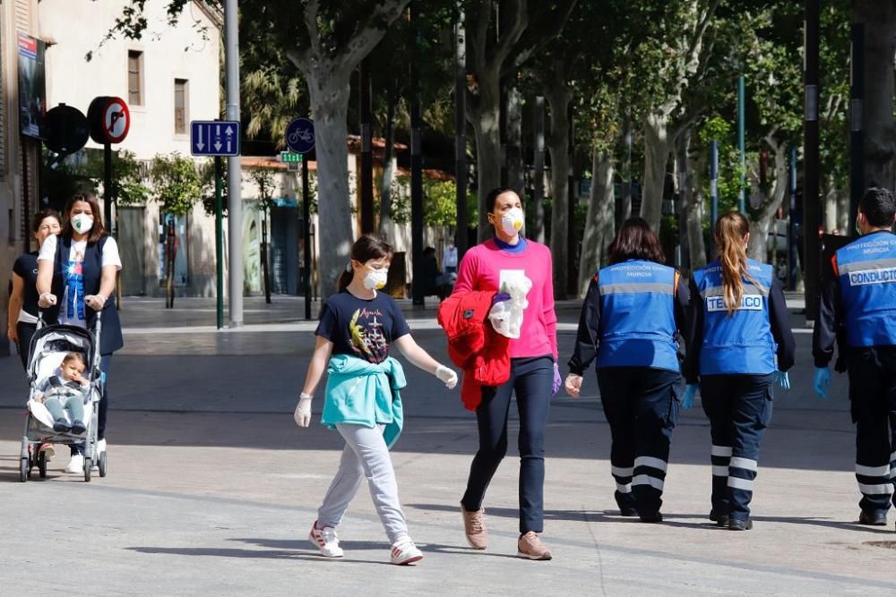 Coronavirus en Murcia: Así ha sido el primer día de desconfinamiento para los niños