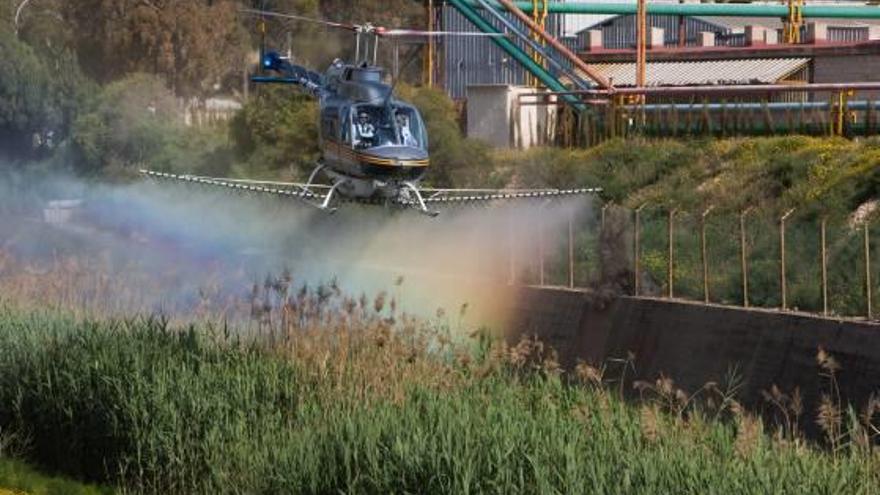 Tratamiento extraordinario con helicóptero realizado recientemente.