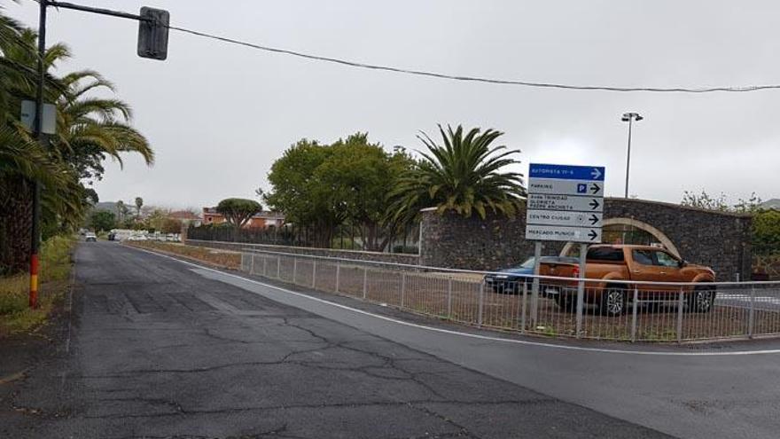 La avenida de la República Argentina, ayer.