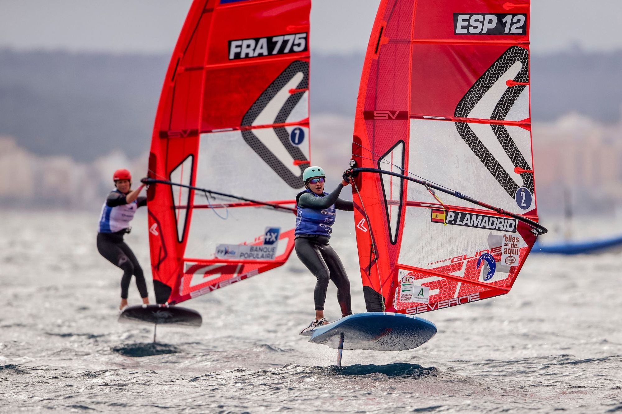 Spektakuläre Eindrücke von der Regatta Princesa Sofía an der Playa de Palma auf Mallorc