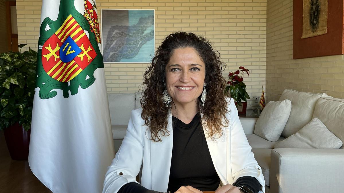 Elena Lacalle Oreja, alcaldesa de Cuarte de Huerva.