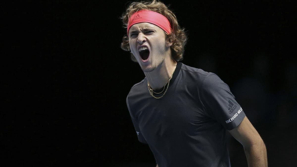 jcarmengol45922592 alexander zverev of germany celebrates winning a point again181116170325