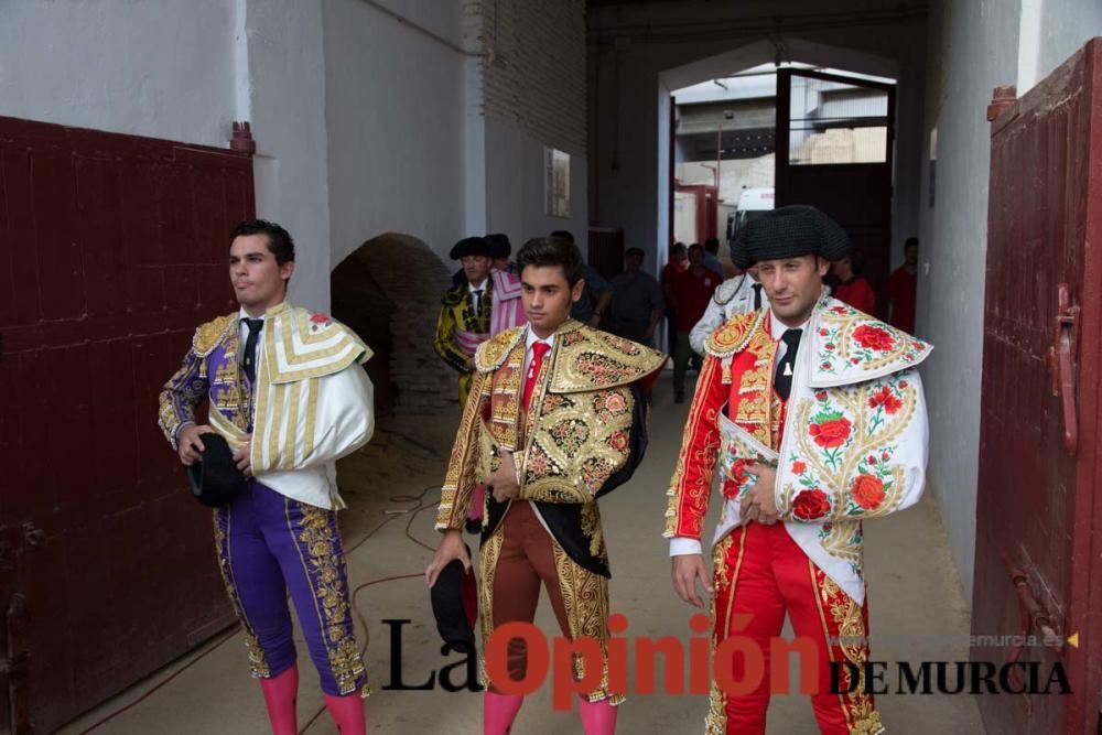 Ambiente en la Condomina durante la novillada de l