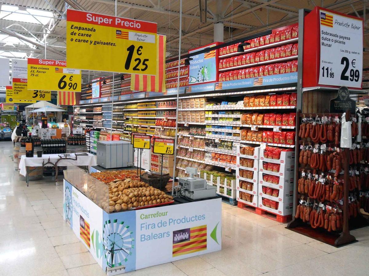 Supermercado Carrefour de General Riera, en Palma