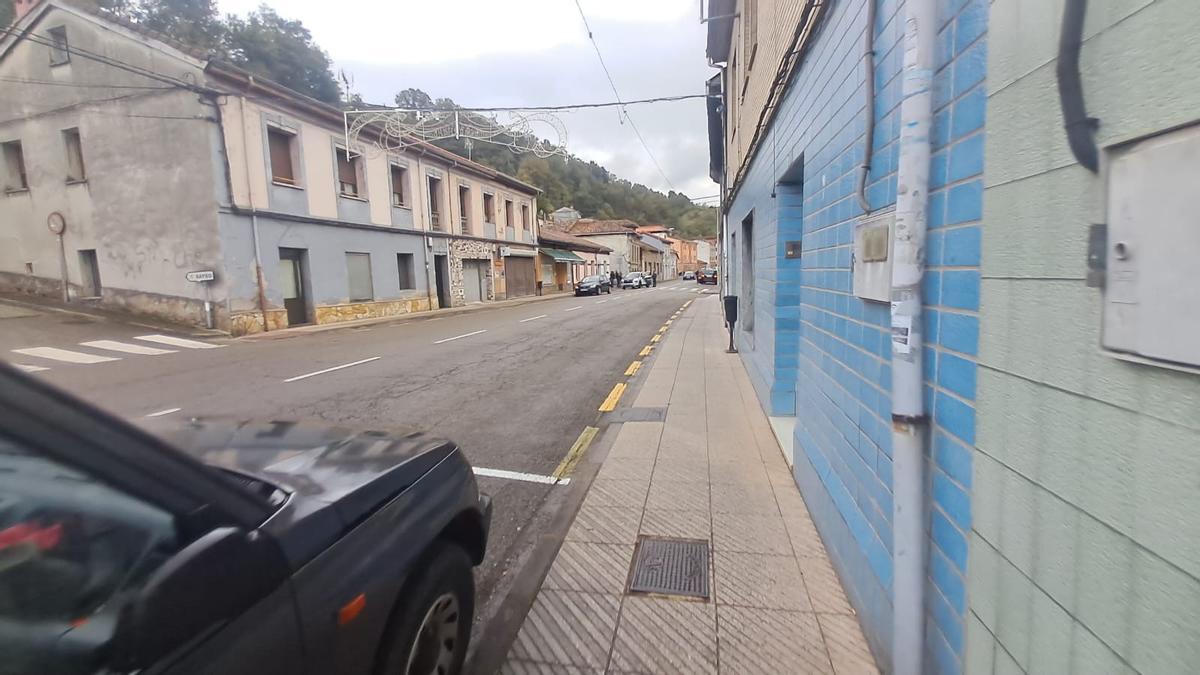 La calle en la que se produjo la pelea.