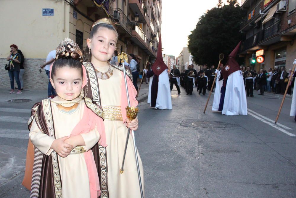 Procesión conjunta de las imágenes del Cabanyal